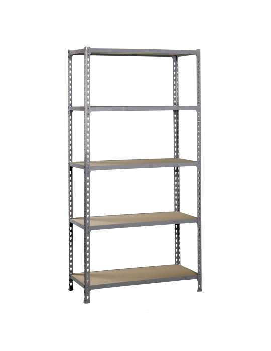 Estanteria 2000x1100x400 MADERCLICK SUPERPLUS 5/400 GRIS/MADERA marca SIMONRACK
