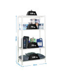 Estanteria 1500x800x300 ECOCLICK MINI 4/300 1500 BLANCO marca SIMONRACK