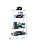 Estanteria 1500x800x500 ECOCLICK MINI 4/500 BLANCO marca SIMONRACK