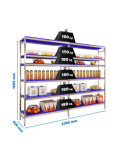 Estanteria 1600x3290x500 SIMONINOX INITIAL 6PP/1600x3290x500 marca SIMONRACK
