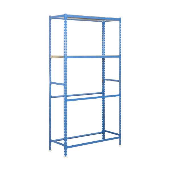 Estanteria 2000x1000x400 SIMONGARAGE PLUS 4/400 AZUL/GALVA marca SIMONRACK