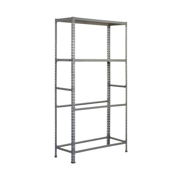 Estanteria 2000x1200x400 SIMONGARAGE MEGAPLUS 4/400 GRIS marca SIMONRACK