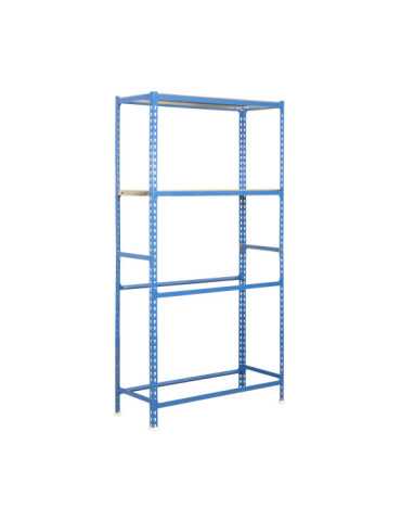 Estanteria 2000x1200x400 SIMONGARAGE MEGAPLUS 4/400 AZUL/GALVA marca SIMONRACK 2