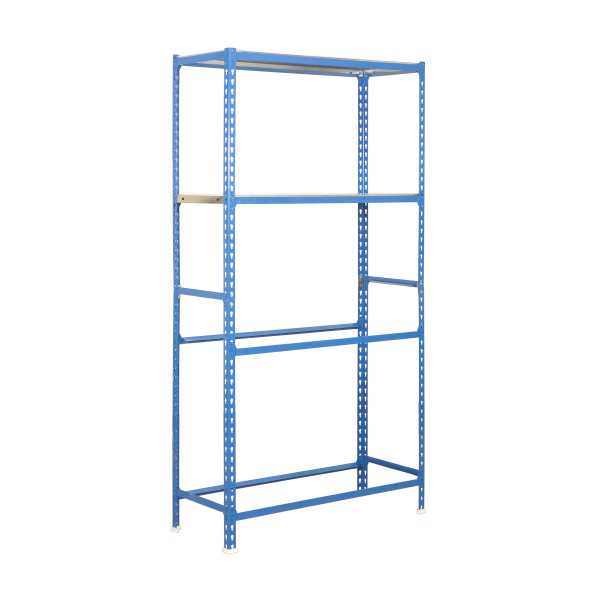 Estanteria 2000x1200x400 SIMONGARAGE MEGAPLUS 4/400 AZUL/GALVA marca SIMONRACK