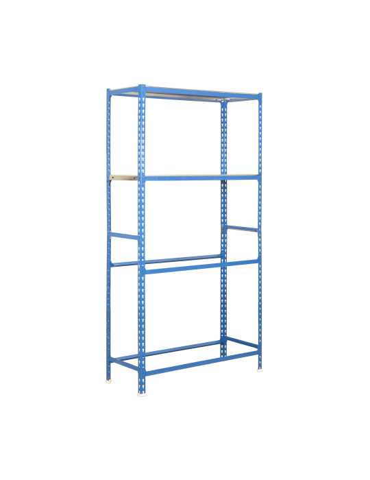 Estanteria 2000x1200x400 SIMONGARAGE MEGAPLUS 4/400 AZUL/GALVA marca SIMONRACK