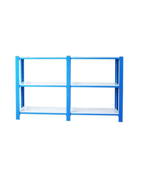 Estanteria 1000x1800x300 PACK OFFICLICK 3/300 METAL I+A AZUL/BLANCO marca SIMONRACK