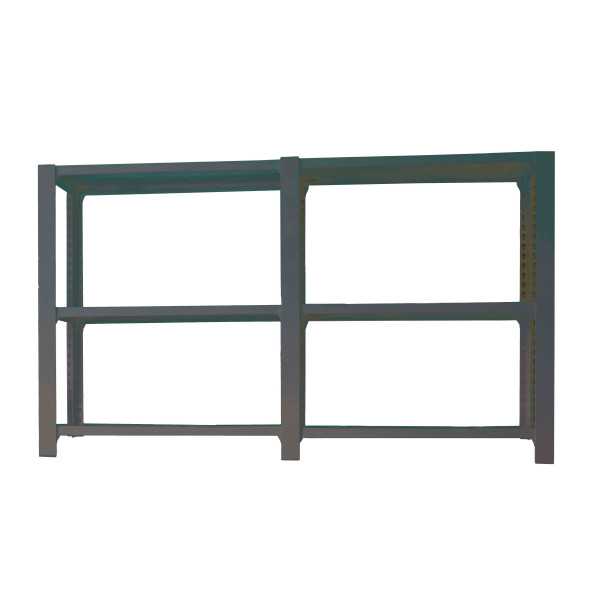 Estanteria 1000x1800x300 PACK OFFICLICK 3/300 METAL I+A ANTRACITA/ANTRACITA marca SIMONRACK