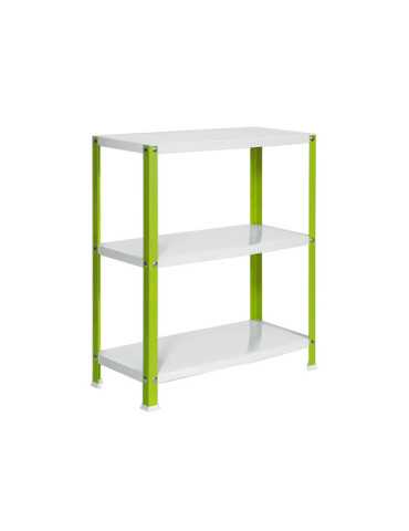 Estanteria 900x800x300 SIMONHOME CLASSIC MINI 3/300 VERDE/BLANCO marca SIMONRACK 2