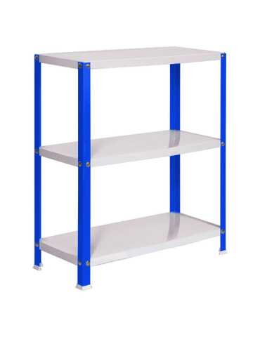Estanteria 900x1000x300 SIMONHOME CLASSIC PLUS 3/300 AZUL/BLANCO marca SIMONRACK 2