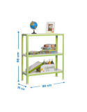Estanteria 900x800x300 SIMONHOME CLICK MINI 3/300 VERDE/BLANCO marca SIMONRACK