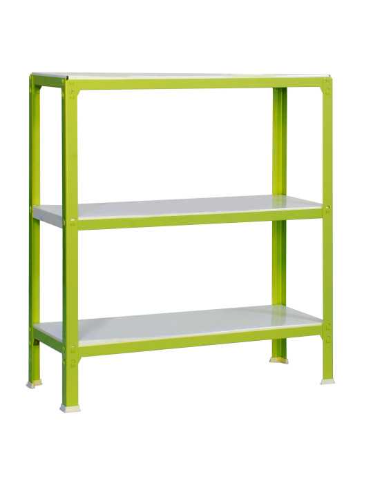 Estanteria 900x800x300 SIMONHOME CLICK MINI 3/300 VERDE/BLANCO marca SIMONRACK