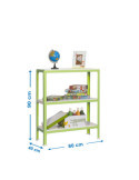 Estanteria 900x800x400 SIMONHOME CLICK MINI 3/400 VERDE/BLANCO marca SIMONRACK