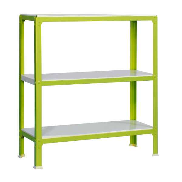 Estanteria 900x800x400 SIMONHOME CLICK MINI 3/400 VERDE/BLANCO marca SIMONRACK