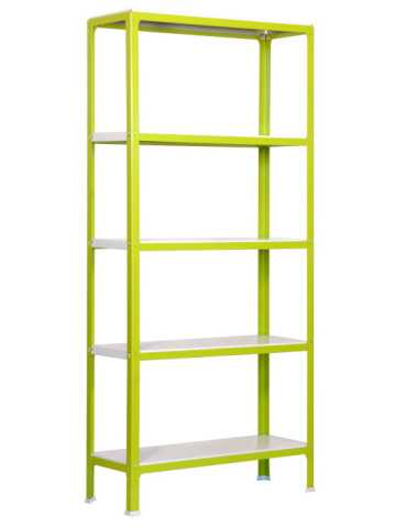 Estanteria 1800x1000x300 SIMONHOME CLICK PLUS 5/300 VERDE/BLANCO marca SIMONRACK 2