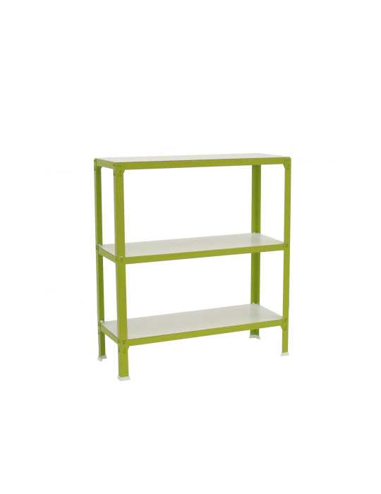 Estanteria 900x800x300 SIMONHOME CLICK WOOD MINI 3/300 VERDE/BLANCO marca SIMONRACK