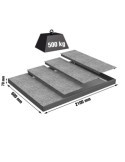 Estanteria 70x2100x600 SIMONFORTE EA 2106 METAL GRIS/GALVA marca SIMONRACK