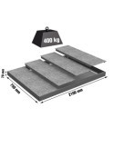 Estanteria 70x2100x750 SIMONFORTE EA 2107 METAL GRIS/GALVA marca SIMONRACK
