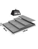 Estanteria 70x2100x900 SIMONFORTE EA 2109 METAL GRIS/GALVA marca SIMONRACK