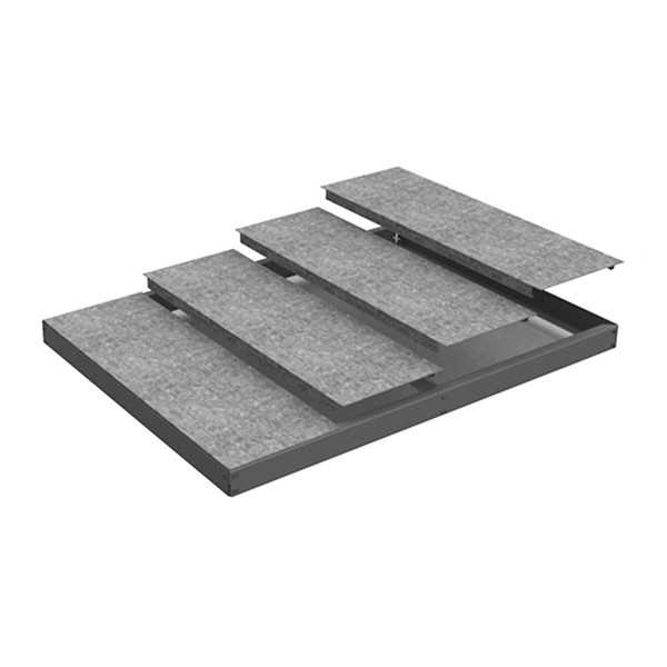 Estanteria 70x2100x900 SIMONFORTE EA 2109 METAL GRIS/GALVA marca SIMONRACK