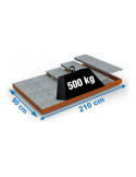 Estanteria 70x2100x900 SIMONFORTE EA 2109 METAL NARANJA marca SIMONRACK