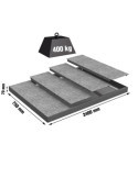 Estanteria 70x2400x750 SIMONFORTE EA 2407 METAL GRIS/GALVA marca SIMONRACK