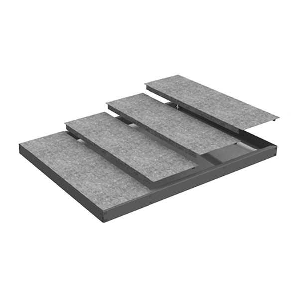 Estanteria 70x2400x750 SIMONFORTE EA 2407 METAL GRIS/GALVA marca SIMONRACK
