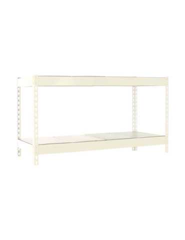 Estanteria 900x1200x450 SIMONFORTE 1204/2 METAL 900 BLANCO/GALVA marca SIMONRACK 2