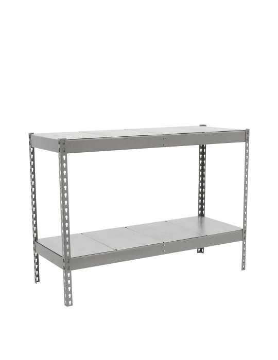 Estanteria 900x1200x600 SIMONFORTE 1206/2 METAL 900 GALVA/GALVA marca SIMONRACK