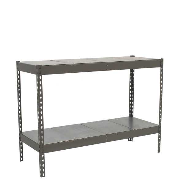Estanteria 900x1200x600 SIMONFORTE 1206/2 METAL 900 GRIS/GALVA marca SIMONRACK
