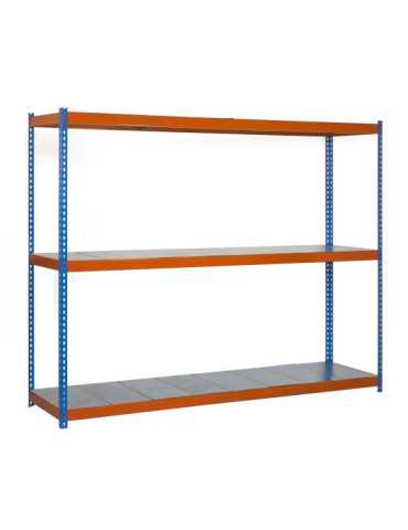 Estanteria 1500x1500x600 SIMONFORTE 1506/3 METAL 1500 AZUL/NARANJA/GAL marca SIMONRACK 2