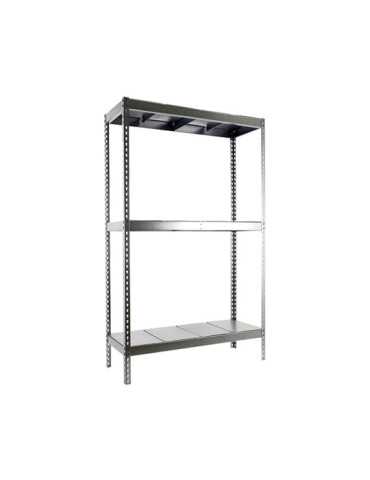 Estanteria 1500x1500x600 SIMONFORTE 1506/3 METAL 1500 GALVA/GALVA marca SIMONRACK 2