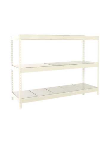 Estanteria 1500x1500x750 SIMONFORTE 1507/3 METAL 1500 BLANCO/GALVA marca SIMONRACK 2