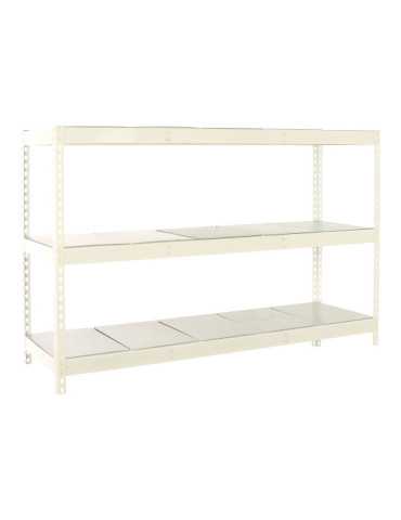Estanteria 2000x2400x450 SIMONFORTE 2404/3 METAL BLANCO/GALVA marca SIMONRACK 2