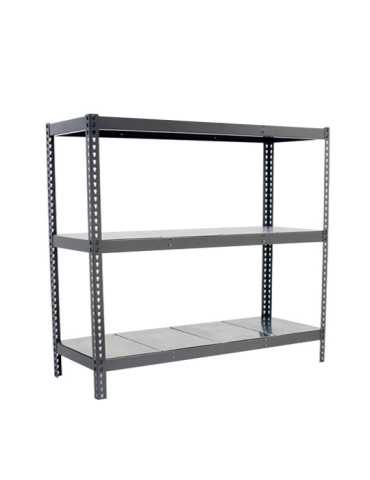 Estanteria 2000x2400x600 SIMONFORTE 2406/3 METAL GRIS/GALVA marca SIMONRACK 2