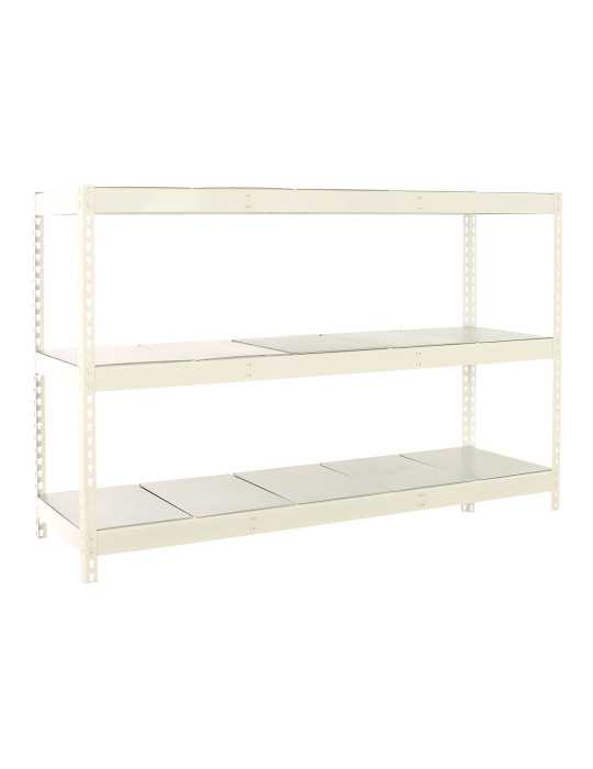 Estanteria 2000x2400x900 SIMONFORTE 2409/3 METAL BLANCO/GALVA marca SIMONRACK