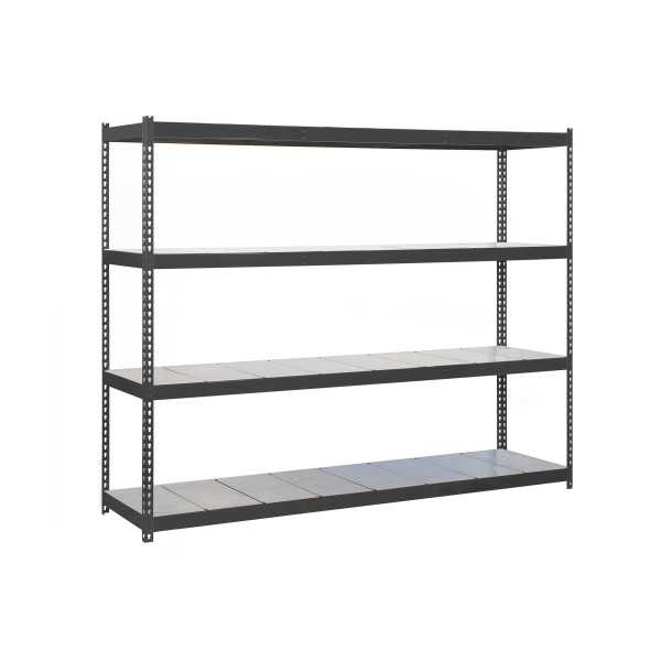 Estanteria 2000x1800x600 SIMONFORTE 1806/4 METAL ANTRACITA/GALVA marca SIMONRACK