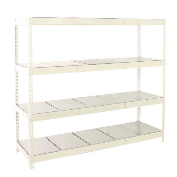 Estanteria 2000x2400x900 SIMONFORTE 2409/4 METAL BLANCO/GALVA marca SIMONRACK