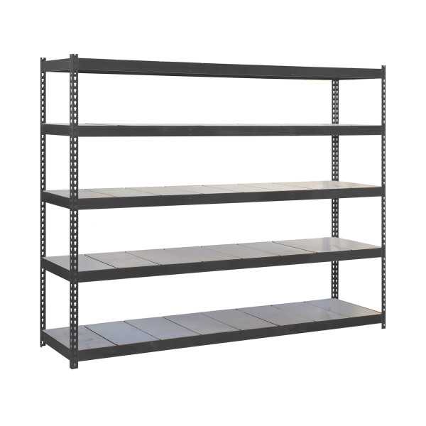 Estanteria 2000x1500x600 SIMONFORTE 1506/5 METAL ANTRACITA/GALVA marca SIMONRACK