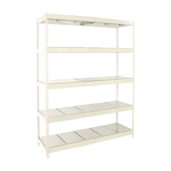 Estanteria 2000x1500x600 SIMONFORTE 1506/5 METAL BLANCO/GALVA marca SIMONRACK