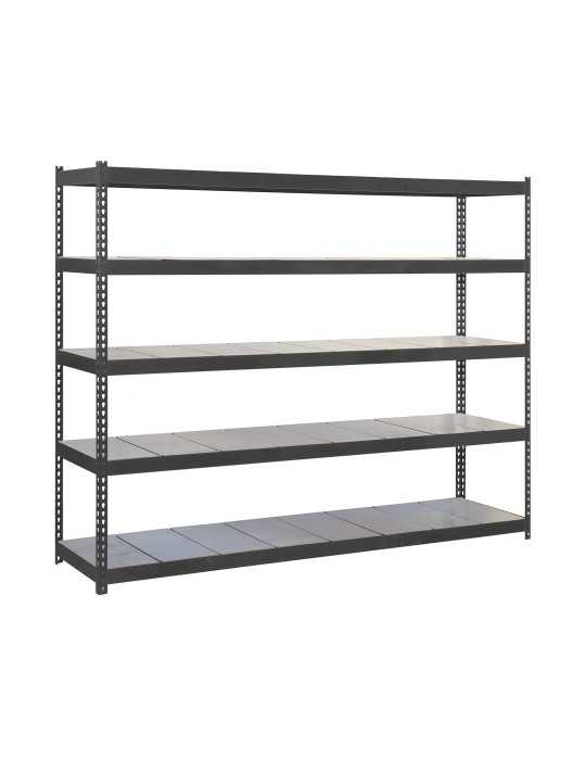 Estanteria 2000x1500x750 SIMONFORTE 1507/5 METAL ANTRACITA/GALVA marca SIMONRACK