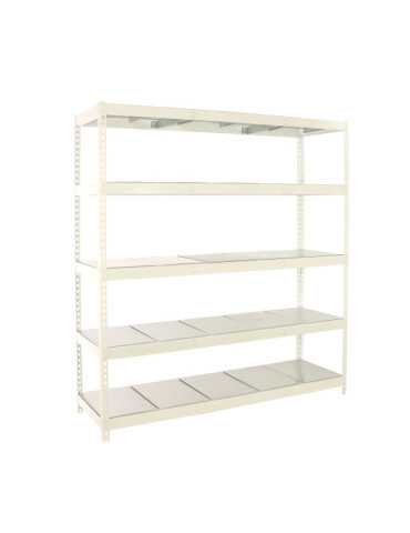 Estanteria 2000x2400x900 SIMONFORTE 2409/5 METAL BLANCO/GALVA marca SIMONRACK 2
