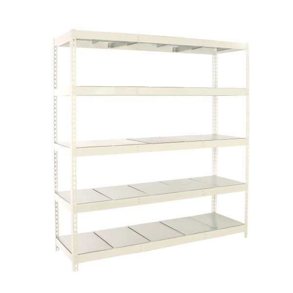Estanteria 2000x2400x900 SIMONFORTE 2409/5 METAL BLANCO/GALVA marca SIMONRACK
