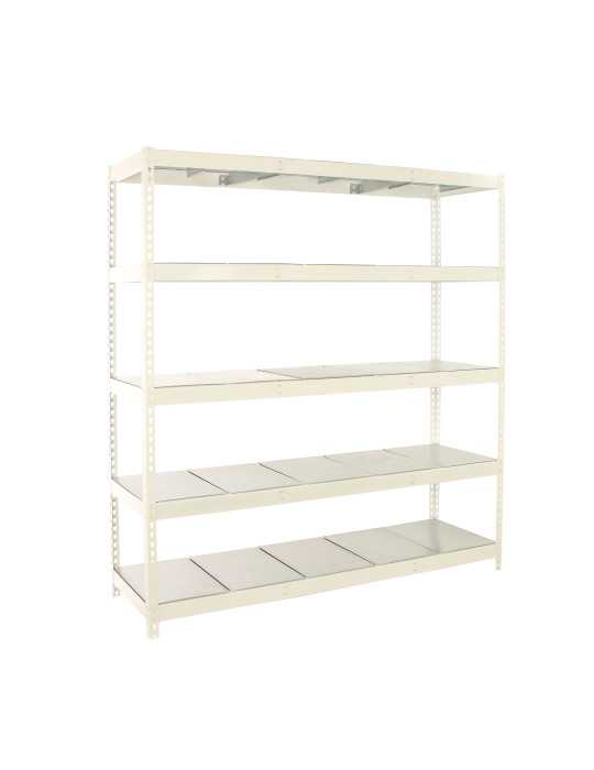 Estanteria 2000x2400x900 SIMONFORTE 2409/5 METAL BLANCO/GALVA marca SIMONRACK