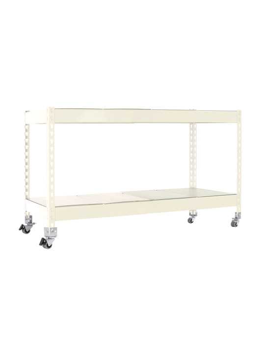 Estanteria 975x1200x450 SIMONFORTE MOB. 1204/2 METAL 900 BLANCO/GALVA marca SIMONRACK