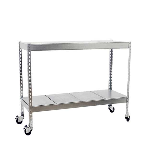 Estanteria 975x1200x450 SIMONFORTE MOB. 1204/2 METAL 900 GALVA/GALVA marca SIMONRACK