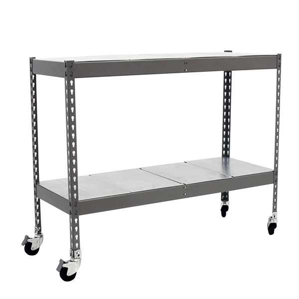 Estanteria 975x1200x450 SIMONFORTE MOB. 1204/2 METAL 900 GRIS/GALVA marca SIMONRACK