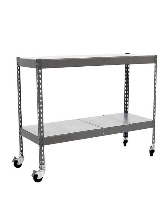 Estanteria 975x1200x450 SIMONFORTE MOB. 1204/2 METAL 900 GRIS/GALVA marca SIMONRACK