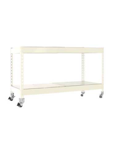 Estanteria 975x1200x750 SIMONFORTE MOB. 1207/2 METAL 900 BLANCO/GALVA marca SIMONRACK 2
