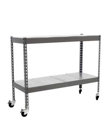 Estanteria 975x1200x750 SIMONFORTE MOB. 1207/2 METAL 900 GRIS/GALVA marca SIMONRACK 2