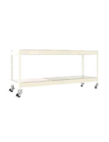 Estanteria 975x1500x600 SIMONFORTE MOB. 1506/2 METAL 900 BLANCO/GALVA marca SIMONRACK 2